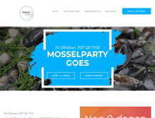 Tablet Screenshot of mosselpartygoes.nl